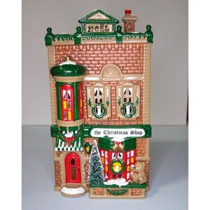 Department 56 Christmas Shop Village Lighted Holiday Decor Ceramic Building